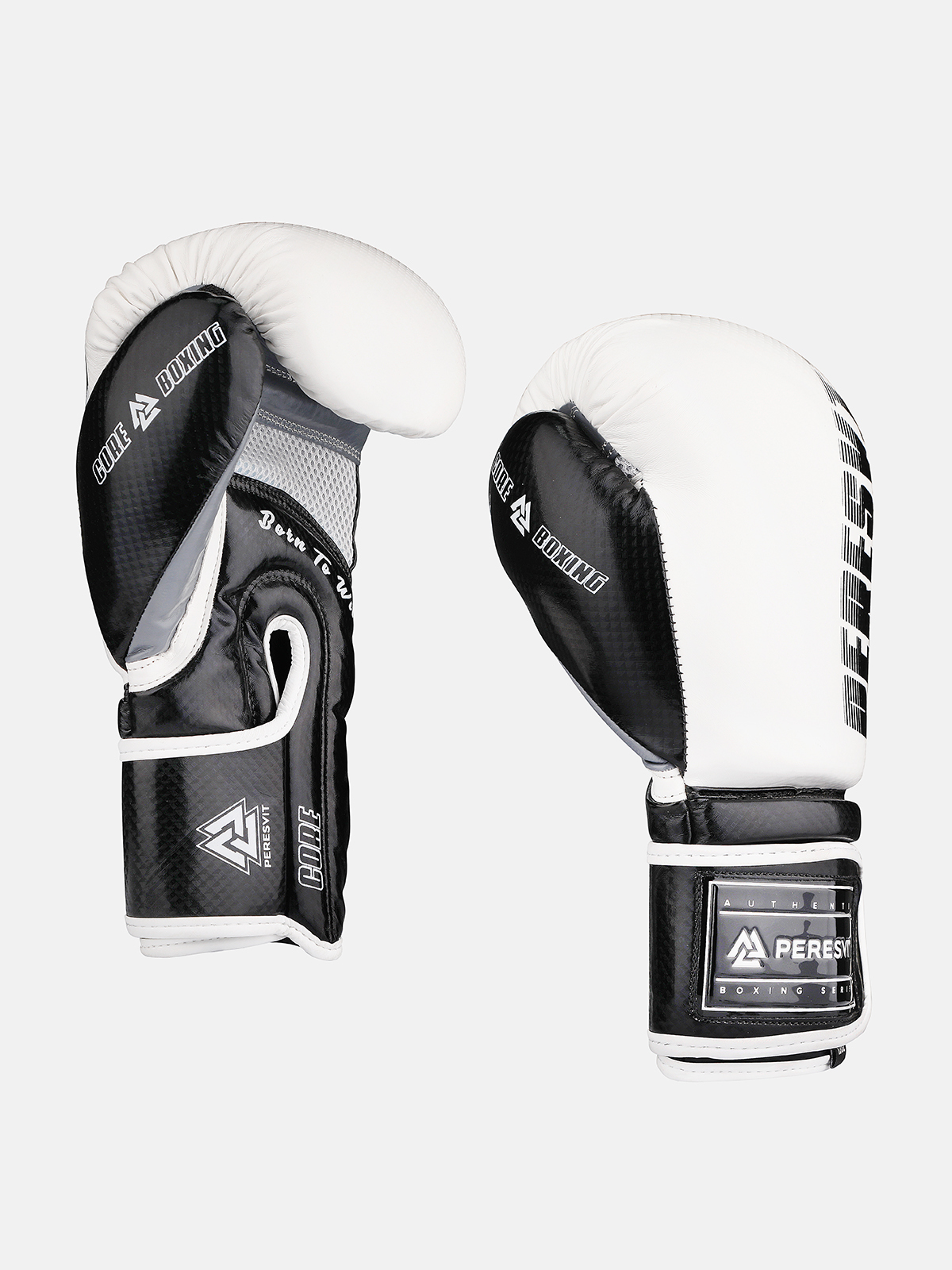Peresvit Core Boxing Gloves White Black, Photo № 3